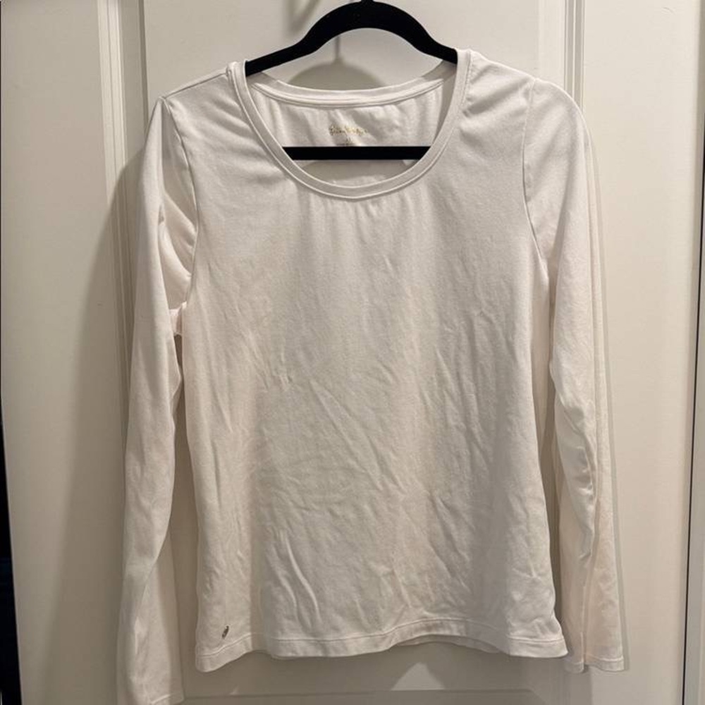 Classic White Long Sleeve Top